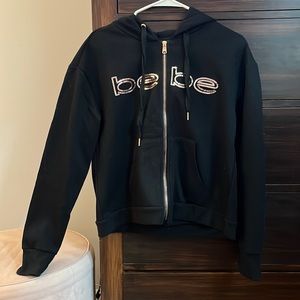 NEVER WORN bebe sport zip up hoodie